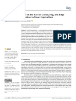 A Systematic Survey On The Role of Cloud, Fog, and Edge Computing Combination in Smart Agriculture - Sensors-21-05922