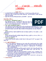 MSDS For Solvee - Asiton