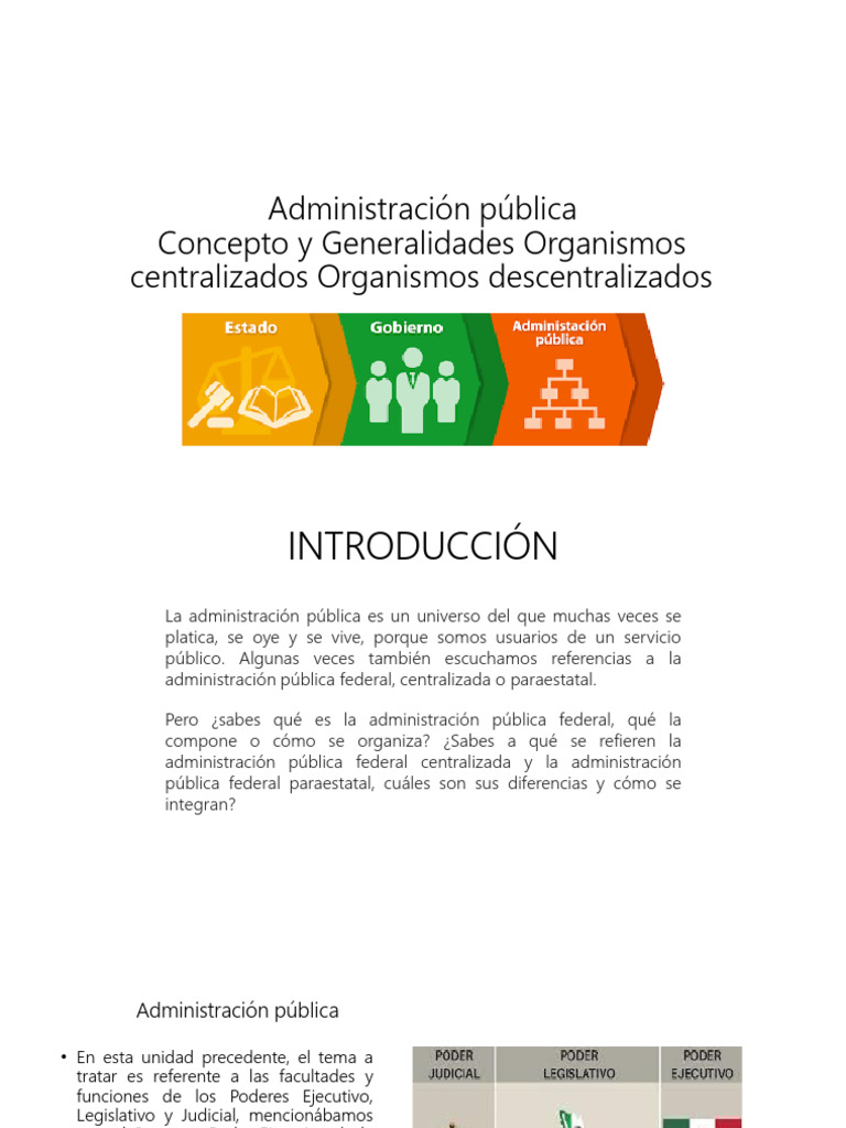 Administración Pública | PDF | Administración Pública | Ejecutivo ...