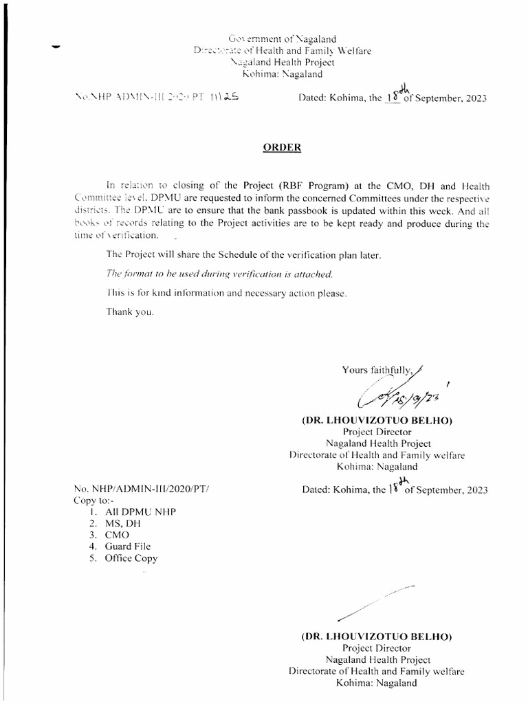Order | PDF