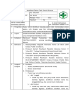 5.3.1.b SOP Pelaksanaan Identifikasi Pasien Dengan Kondisi Khusus