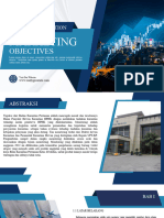 White and Teal Modern Professional Marketing Objectives Presentation