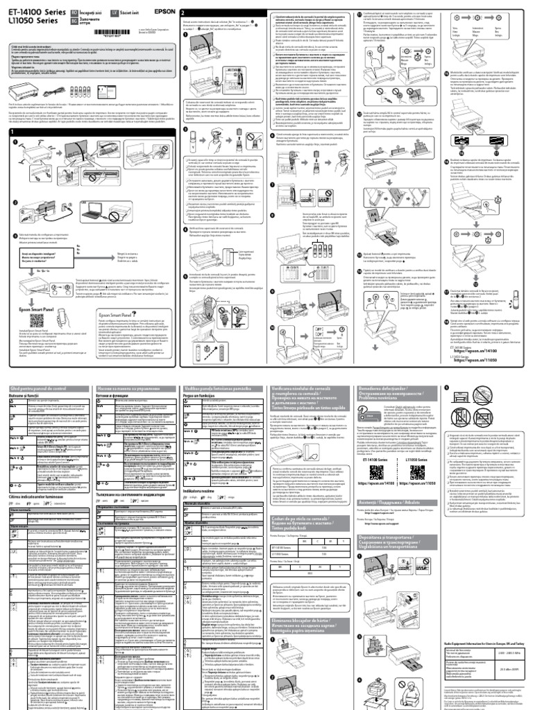 Ink Filling Instructions for Printers | PDF