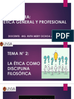 Semana 2 - La Ética Como Disciplina Filosófica