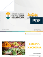 Clase 1 Cocina Nacional 