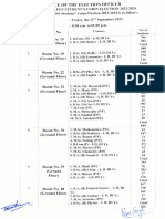 Vanue of Voting On 22.09.2023