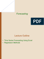 Linear - Regression Forecating