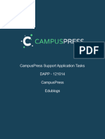 CP Support Enthusiast Task Sheet