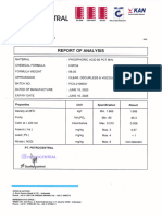 Report of Analysis 20 Juli 2023