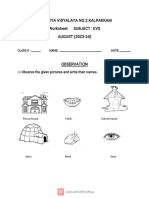 2nd EVS Worksheet