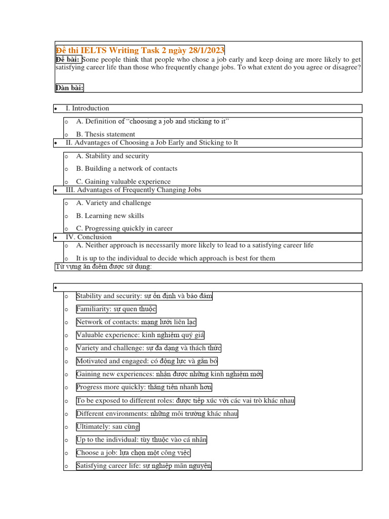Đề thi IELTS Writing Task 2 | PDF