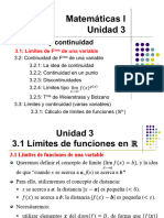 3 Limites y Continuidad