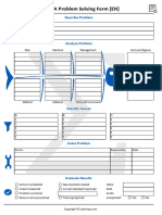 EN PDCA Problem Solving Form