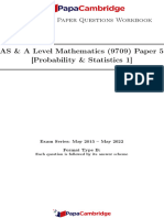 Maths 9709 Paper 5 Format 2 - Permutations and Combinations