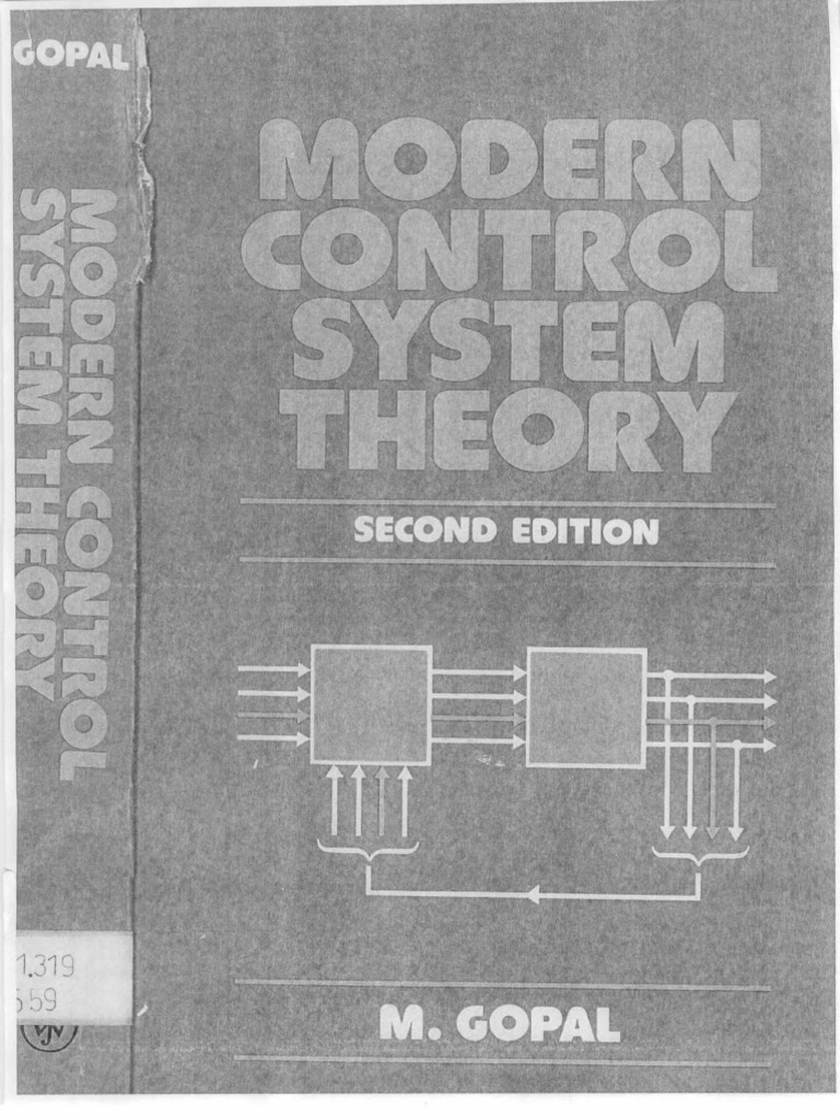 Modern control system theory pdf