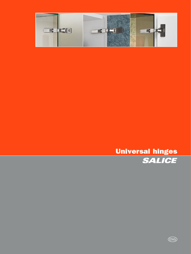 Salice Universal Hinges for Doors | PDF