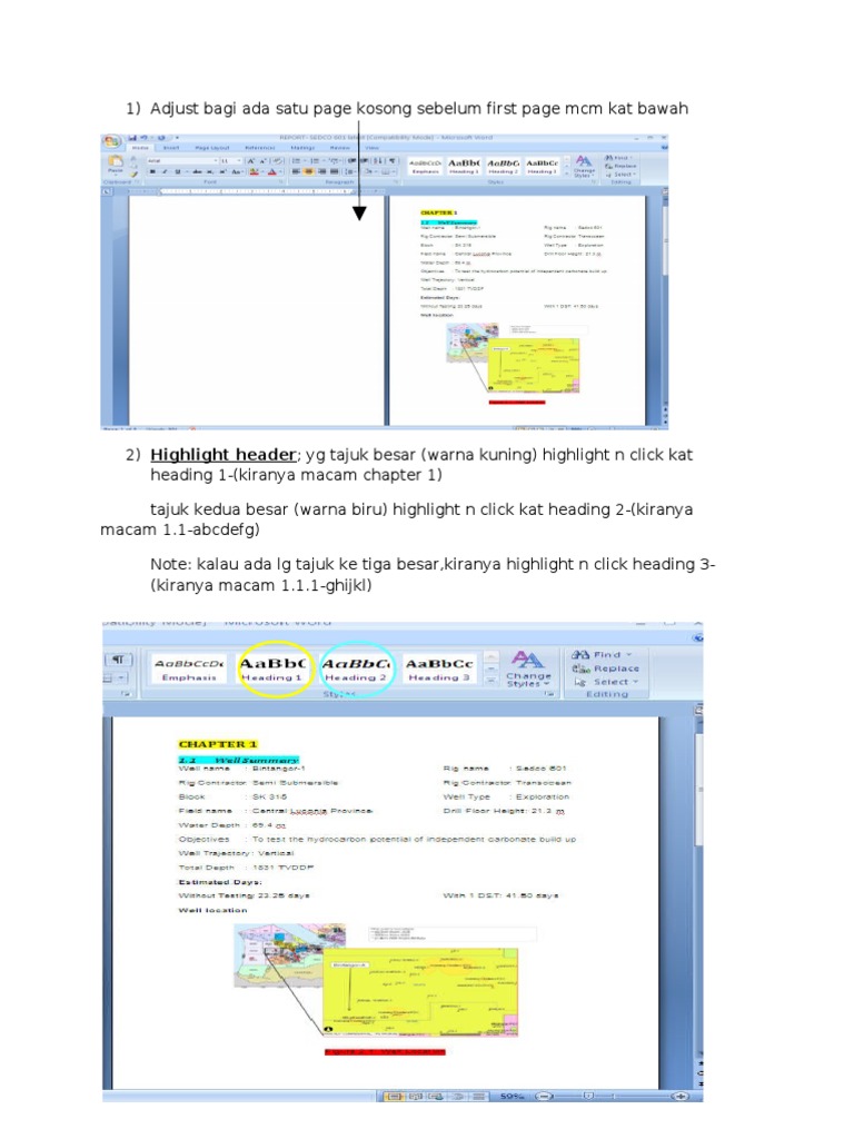 How To Auto Create Table Of Content PDF