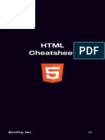 HTML Cheatsheet
