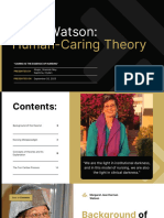 Jean Watson Theory 