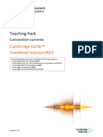 Teaching Pack, Convection Currents, Cambridge IGCSE, Combined Science 0653