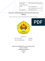 Proposal Aspek Kebijakan Kawasan B Kabupaten Cirebon