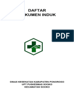 Daftar Penomoran Dokumen Induk