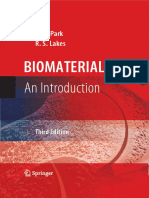 Joon Park, R. S. Lakes - Biomaterials_ an Introduction -Springer (2007)