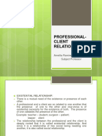 Professional-Client Relationships - PDF
