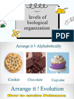 Levels of Organization