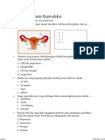 Ulangan Sistem Reproduksi