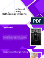 The Fundamentals of Strength Training Methodology in Sports