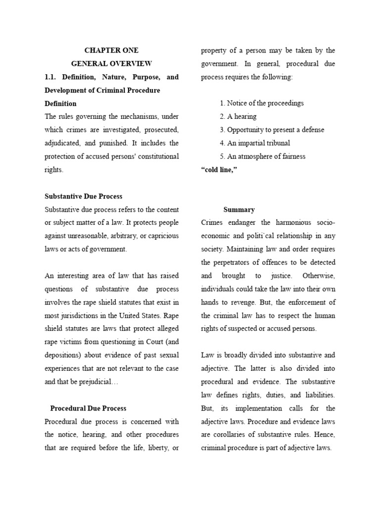 Overview of Criminal Procedure Rules | PDF | Prosecutor | Crimes