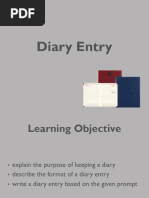 Diary Writing