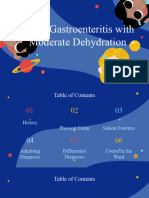 Acute Gastroenteritis With Moderate Dehydration