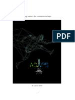 Programme Des Communications ACAPS