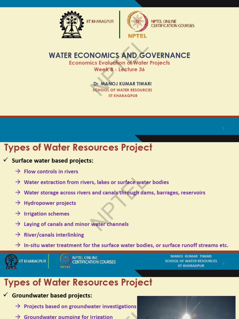 week-8-economic-evaluation-of-water-projects-pdf-net-present