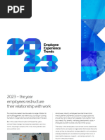 Employee Experience Trends 2023 Global US Qualitrics