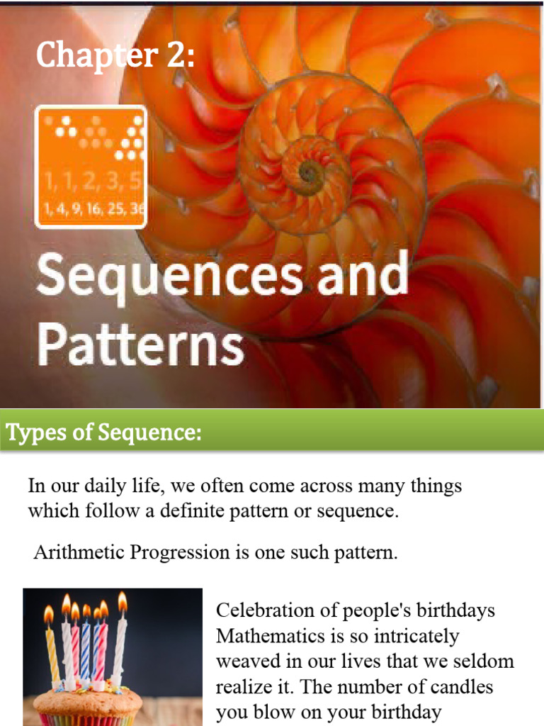 Chapter 2 Arithmetic Sequence | PDF | Mathematical Concepts | Arithmetic