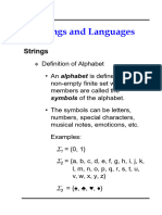 Strings and Languages