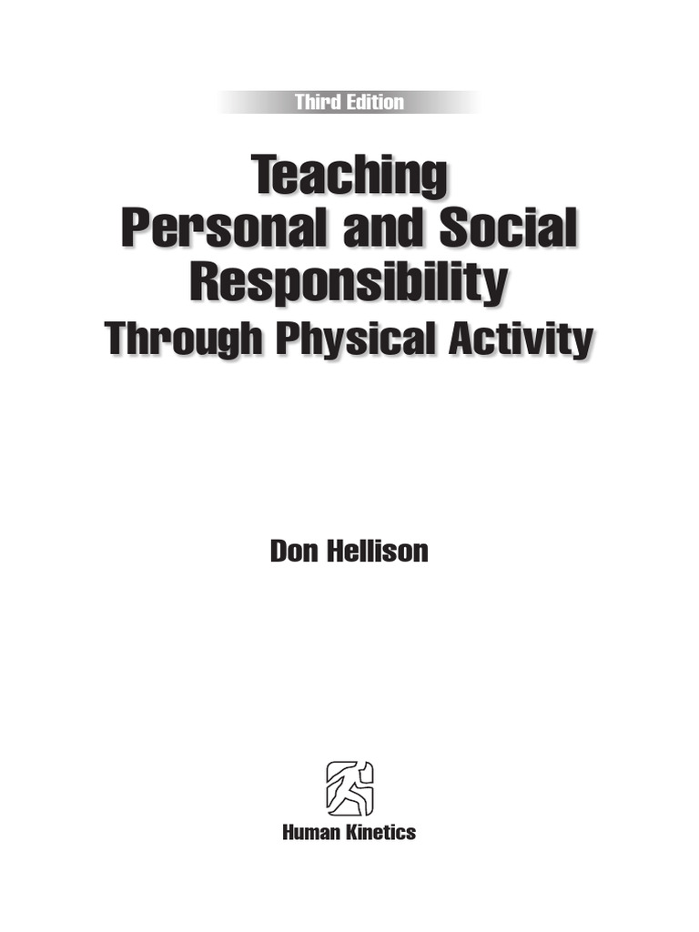 A4k2x4 Teaching Responsibility Through Physical Activity | PDF ...