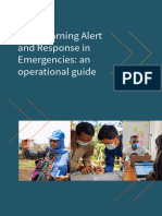 Early Warning Alert and Response in Emergencies: An Operational Guide