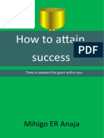 How To Attain Success Sample