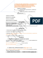 ACTA Reu Presencial SOCIEDADES MERCANTILES