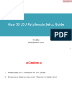 (GearS3) Setup Guide For LDU