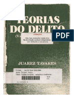 001 Teorias Do Delito Juarez Tavares PDF