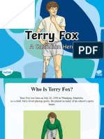 Terry Fox Powerpoint