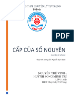 Cấp Của Số Nguyên