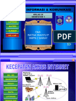 1.3 Kecepatan Akses Internet