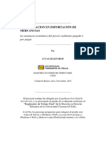 UTDT - Triangulación Aduanera - Consideraciones Sobre Precios y Valoración