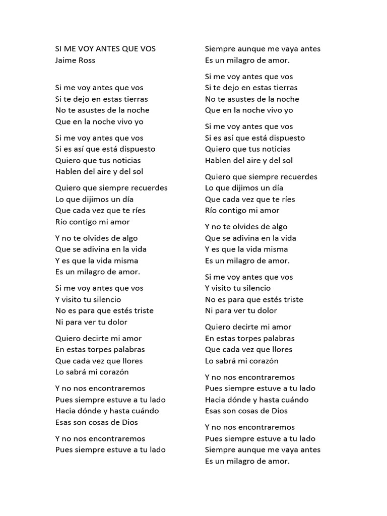Si Me Voy Antes Que Vos PDF
